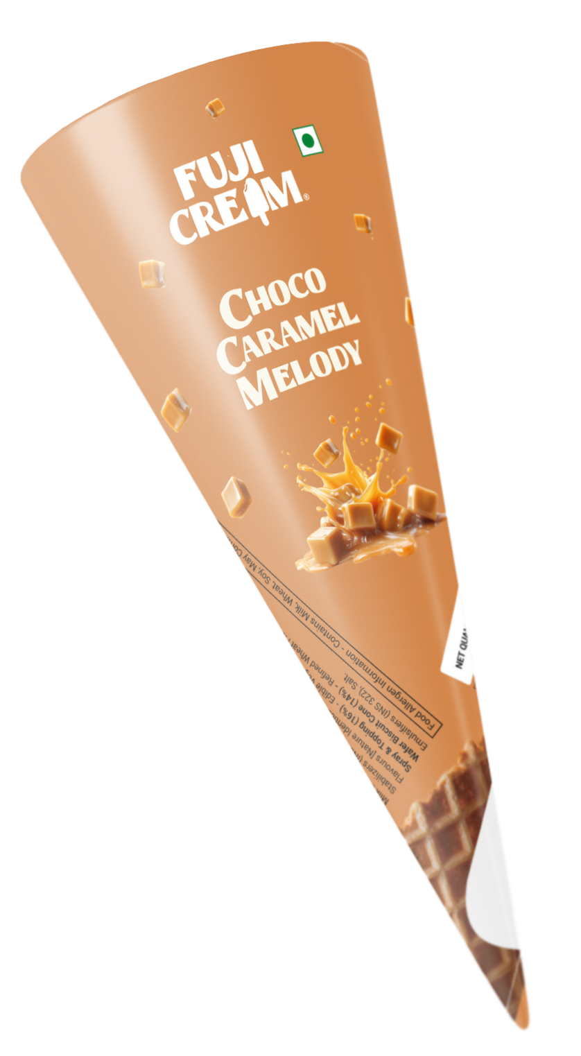 Choco Caramel Melody_cone